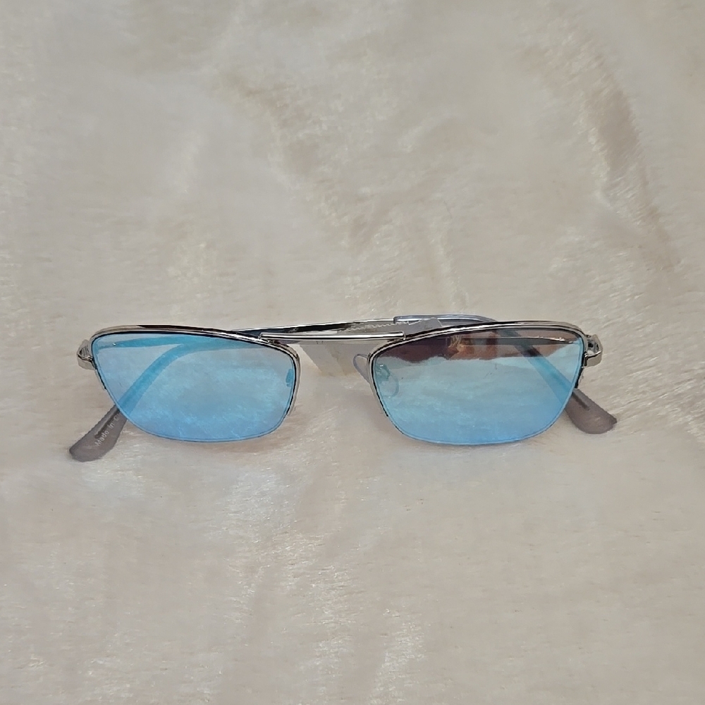 Sleek Sunglasses with Blue Lenses